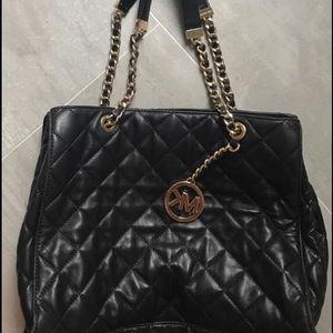 Michael Kors Black quilted purse